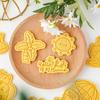 Формочки для печенья с рисунком мультяшных животных, пластиковые формы для печенья, штампы для печенья, инструмент для украшения, формы для мастики, легко моются