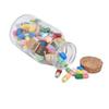 100pcs Pills Letters Message In A Bottle Love Letter Message for Couples Lovers Family Friends