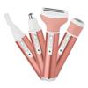 USB Rechargeable 4-in-1 Painless Electric Shaver & Hair Removal Device