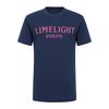 Футболка для спортсмена LIMELIGHT APPAREL (Темно-синий/Розовый)