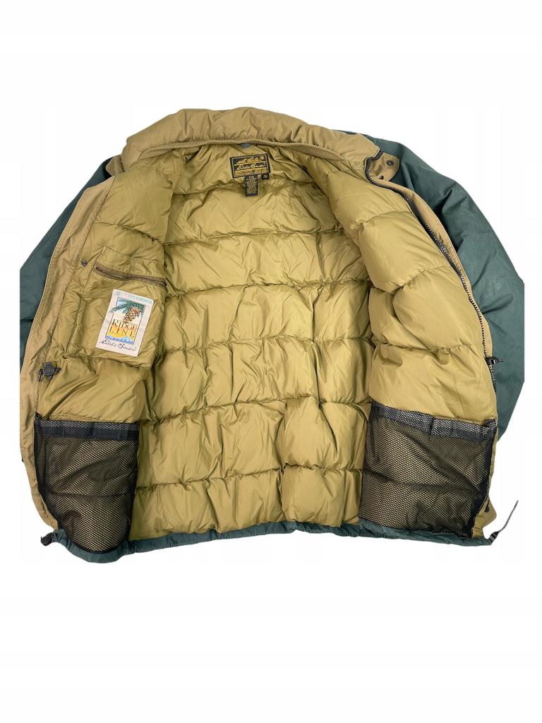 Eddie Bauer XL Men's Light Green Winter Jacket - Used