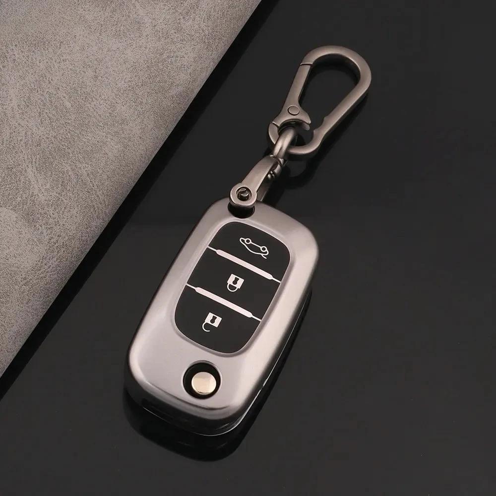 ТПУ Чехол-книжка для автомобильного ключа для Renault Fluence Clio Megane Kangoo Lacia Lada Largus Kalina Granta Vesta X-Ray Benz Smart Fortwo