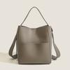 Niche Design Fashion Commuter Bucket Handbag Fashion Everything Practical Texture Crossbody Bag Women