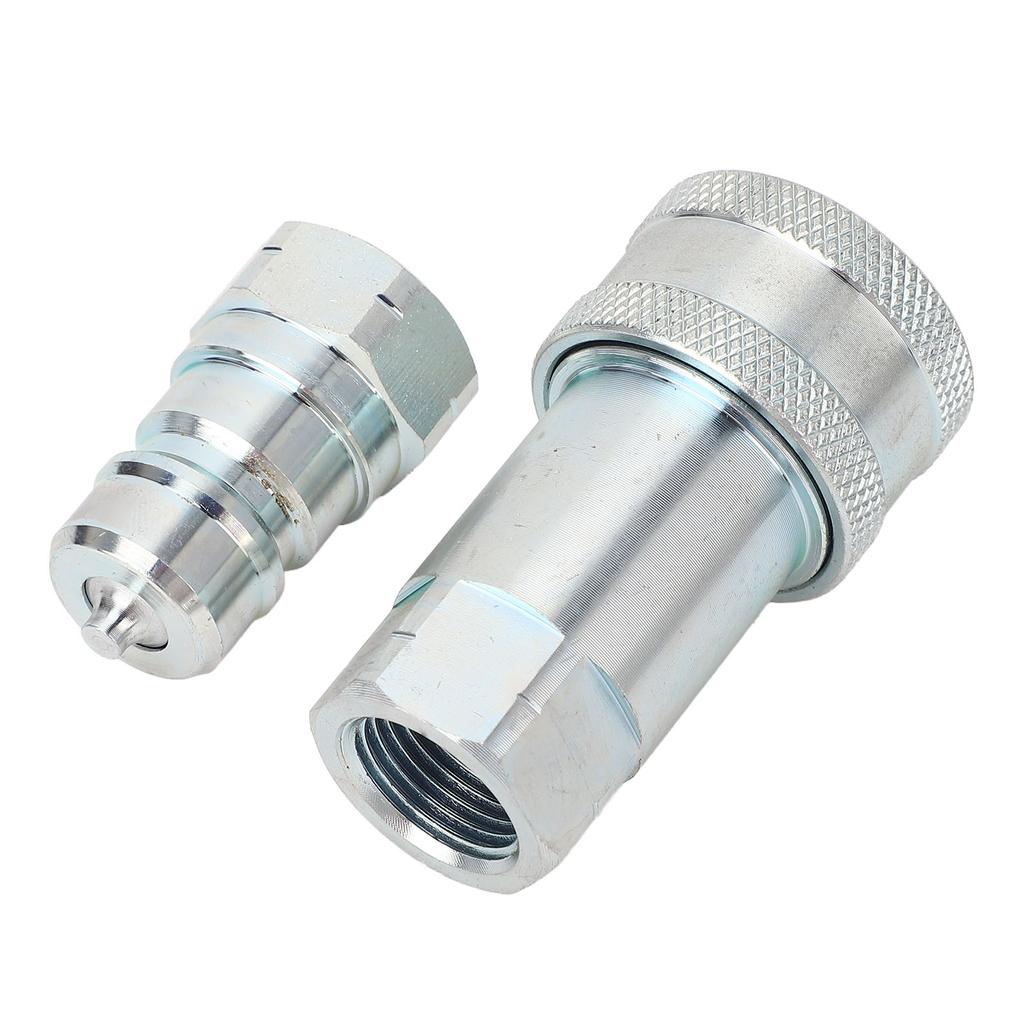 Гидравлическая быстроразъемная муфта 38 дюймов NPT закаленная сталь 24 галлона в минуту 3600 фунтов на кв. дюйм гидравлическая муфта