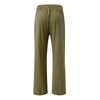 Summer Cotton Linen Wide Leg Pants Women Loose Palazzo Pant Pocket Elastic Waist Button Casual Pants