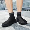 Men Running Walking Sock Shoes Fashion Casual Sneakers Breathable Sport Lightweight Men Sneakers Couple Ankle Boots 48