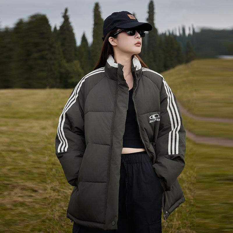 Down cotton clothes women's short cotton clothes winter new hooded student thickened bread clothes jacket