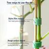 Plant Tie Double Sides Reusable Nylon Hook Loop Garden Supports Bamboo Cane