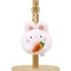 Cute Bunny Keychain Ultra Soft Plush 10cm Stuffed Animal Toy Bag Charm