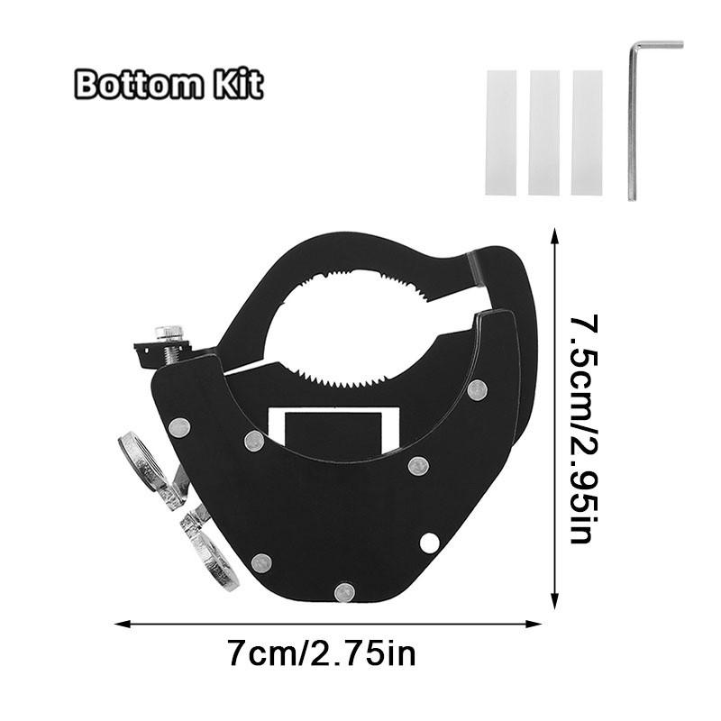 1pcs Motorcycle Cruise Control Throttle Lock Assist Handlebar Top/ Bottom Kit Universal For BMW Suzuki Yamaha Honda Speed Control