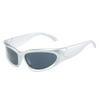 22 Wrap-Around Sports Cat'S Eye Tide Sunglasses Of The Same Style, Posing Catwalk Spice Girls Sunglasses