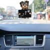 2D Funny Car Rearview Mirror Cute Pocket Pendant Hanging Puppy Colorful Dog Ornament Accessories Home Decoration
