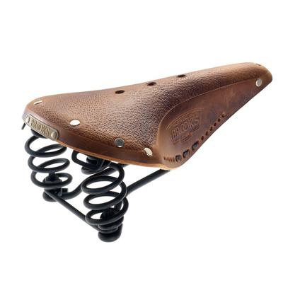 BROOKS Традиционное кожаное седло B17 с состаренной отделкой модель FLYER AGED DARK TAN Японский (Брукс) весна, [Оригинальный продукт]