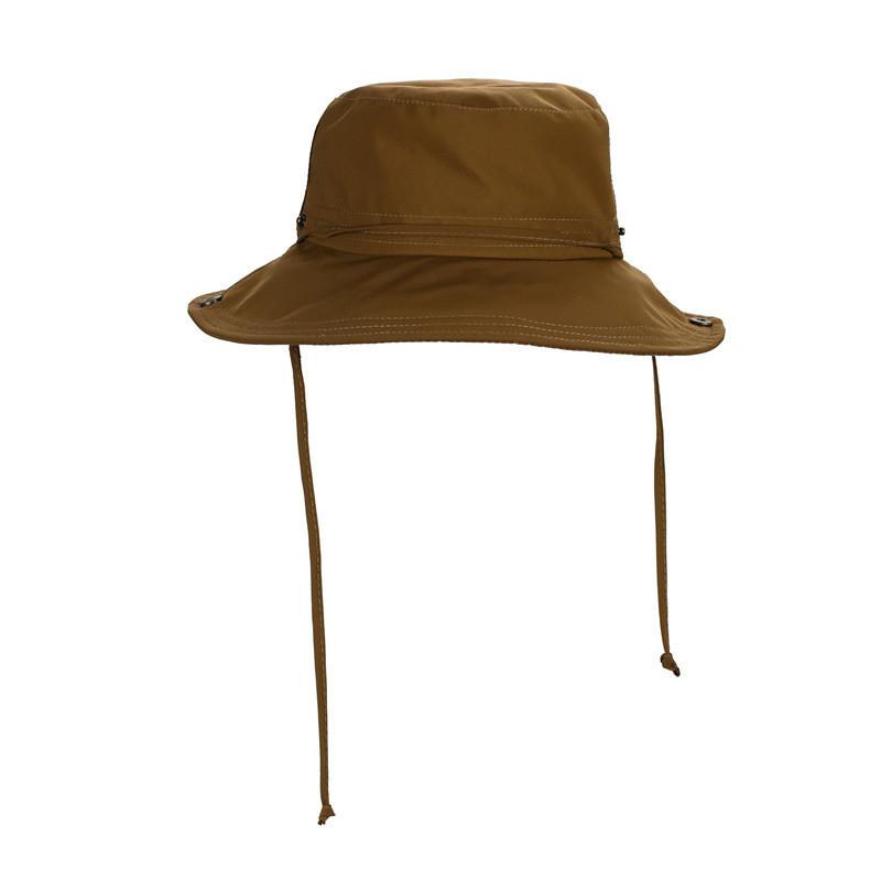 Широкополая рыболовная шляпа для защиты от солнца для женщин и мужчин, летняя ковбойская кепка для активного отдыха и пеших прогулок