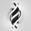 Modern LED Wall Lamp Home Line Decoration Wall Lamp Living Room Background Wall Bedroom Headboard Black White Lighting Lustre