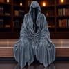 Готическая статуя Жнеца Черная роба Садовое украшение Изделия из смолы Домашний декор Захватывающее украшение