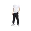 Nike Elastic Waist Logo Embroidery Loose Casual Pants Men Bottoms Black FN3097-010