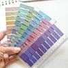 200 листов/набор INS Простота Градиентный цвет Клейкий блокнот Прозрачная закладка-вкладка Индексный клейкий блокнот Мини-блокнот Студенческие принадлежности
