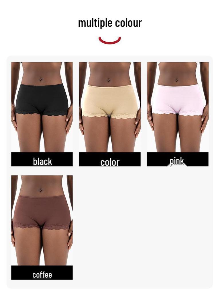 Женские кружевные трусики средней посадки - Сексуальные, с вырезами, высокоэластичные, удобные спортивные боксеры для йоги