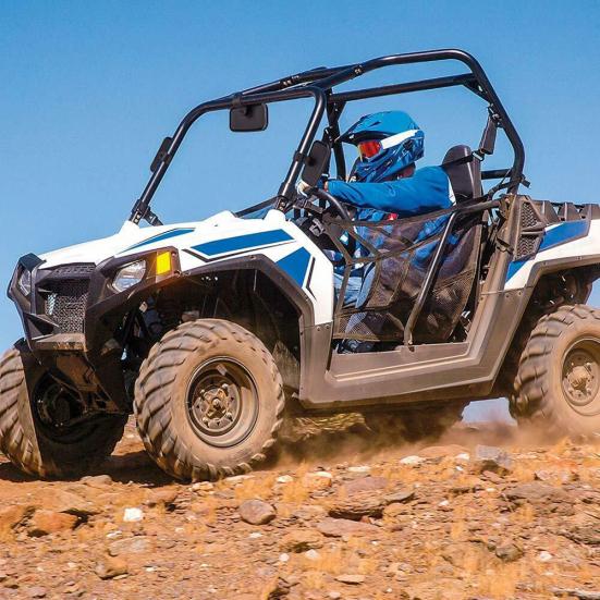 Регулируемое боковое зеркало заднего вида для мотоцикла 1,5/1,75/2 дюйма для Yamaha Rhino