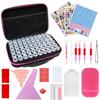 Diamond Painting Tool Set Storage Bag - 60 Grid Round Bottle Packaging Handbag