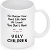 Мама Уродливые Дети День Матери День Благодарения Керамическая Кружка с Маркером для Кофе Бабушка Чайная Чашка Мама