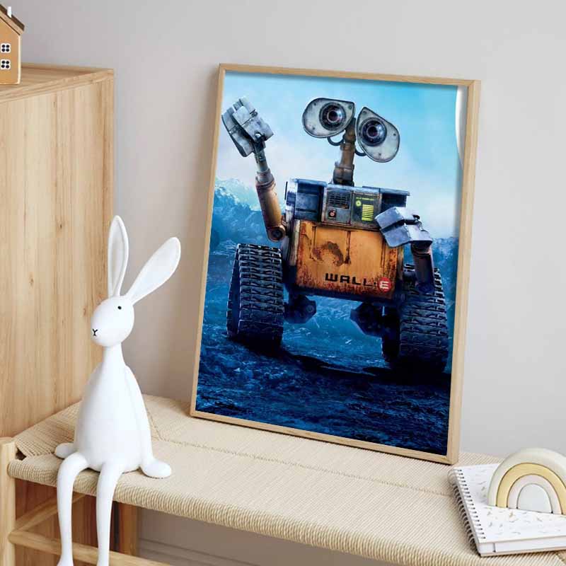 Disney Алмазная мозаика Pixar Классическая анимация WALL E Набор для самостоятельного изготовления для взрослых Искусство и рукоделие Домашний декор и подарок
