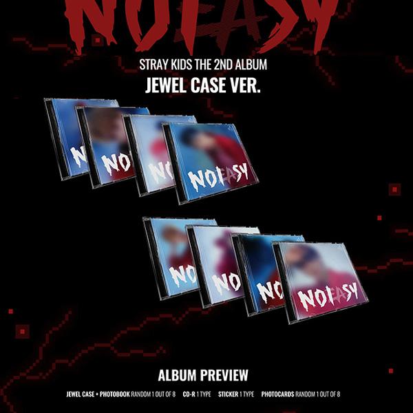 Stray Kids Второй альбом Stray Kids NOEASY (Jewel Case Ver.)