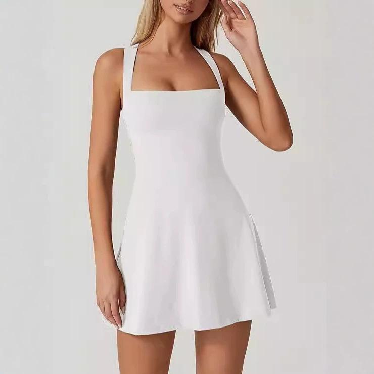 Женское мини-платье bodycon с вырезом на шее без рукавов Элегантное вечернее платье