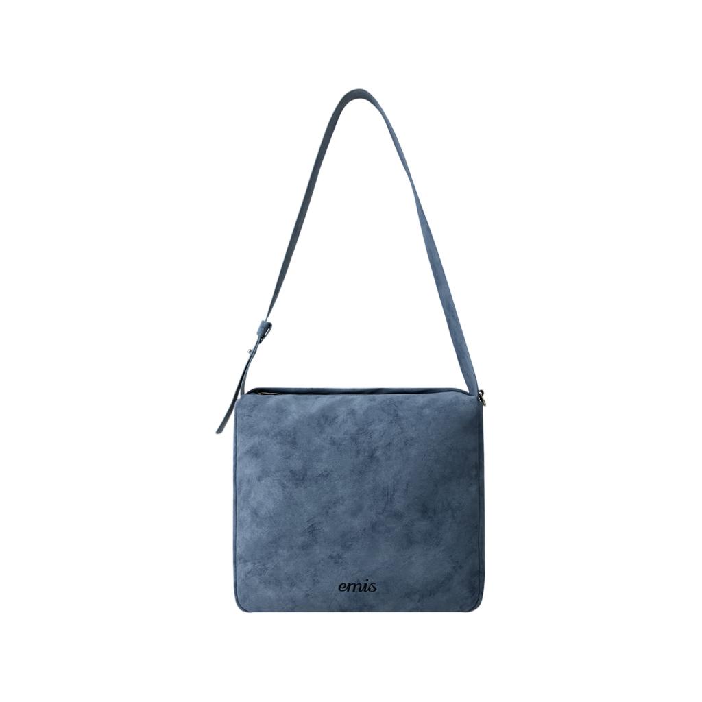 EMIS Wide Strap Shoulder Bag Blue