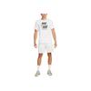 Nike Logo Print Short Sleeve Crew Neck T-Shirt Men Tops White DR7582-100