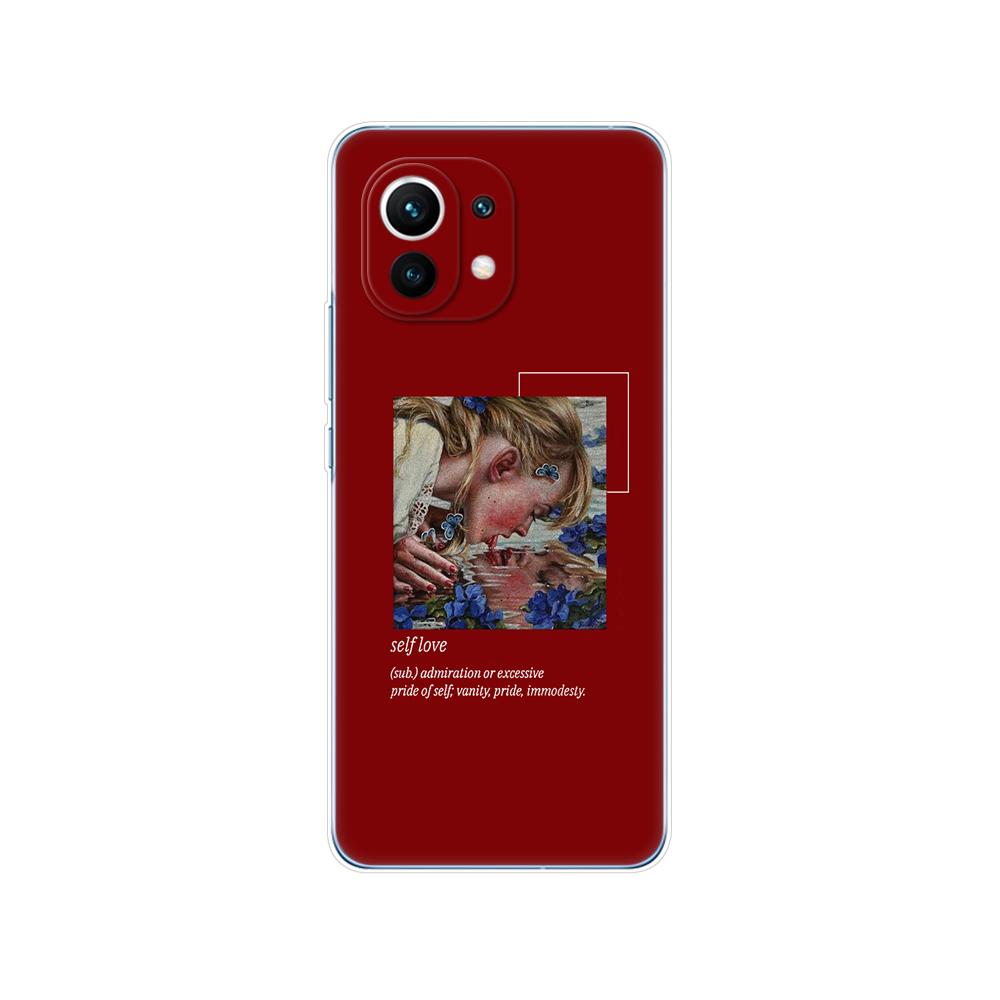 Чехол для телефона xiaomi Mi 11/Mi 11 Lite 5G NE 4G/Mi 11i/Mi 11 Ultra, задняя крышка для телефона xiaomi 11 i 11Lite Xiomi Mi11, силиконовый ТПУ