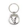 Peterbald - Keychain with a Cat, Keychain with a Print, Personalized Pendant from the Brand