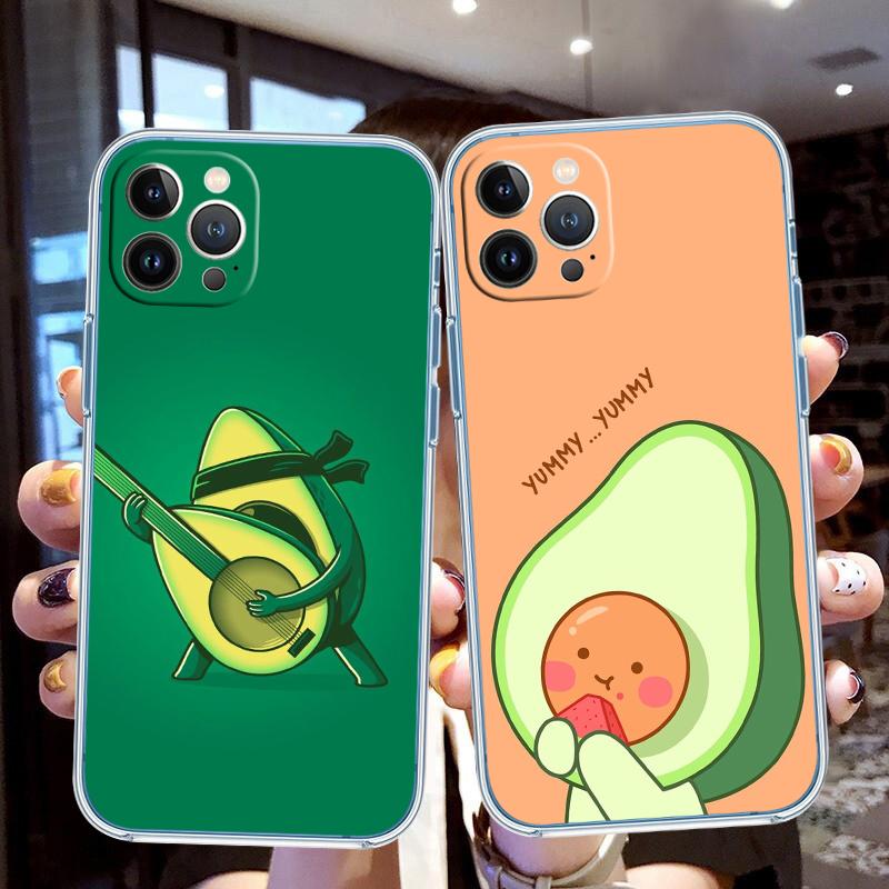 CJ13 Avocado fruit art Case for Motorola Moto G10 G20 G30 G31 G32 G34 G35 G41 G42 G50 G51 G52 G55 G60 G60S G62 G71 G72 G75