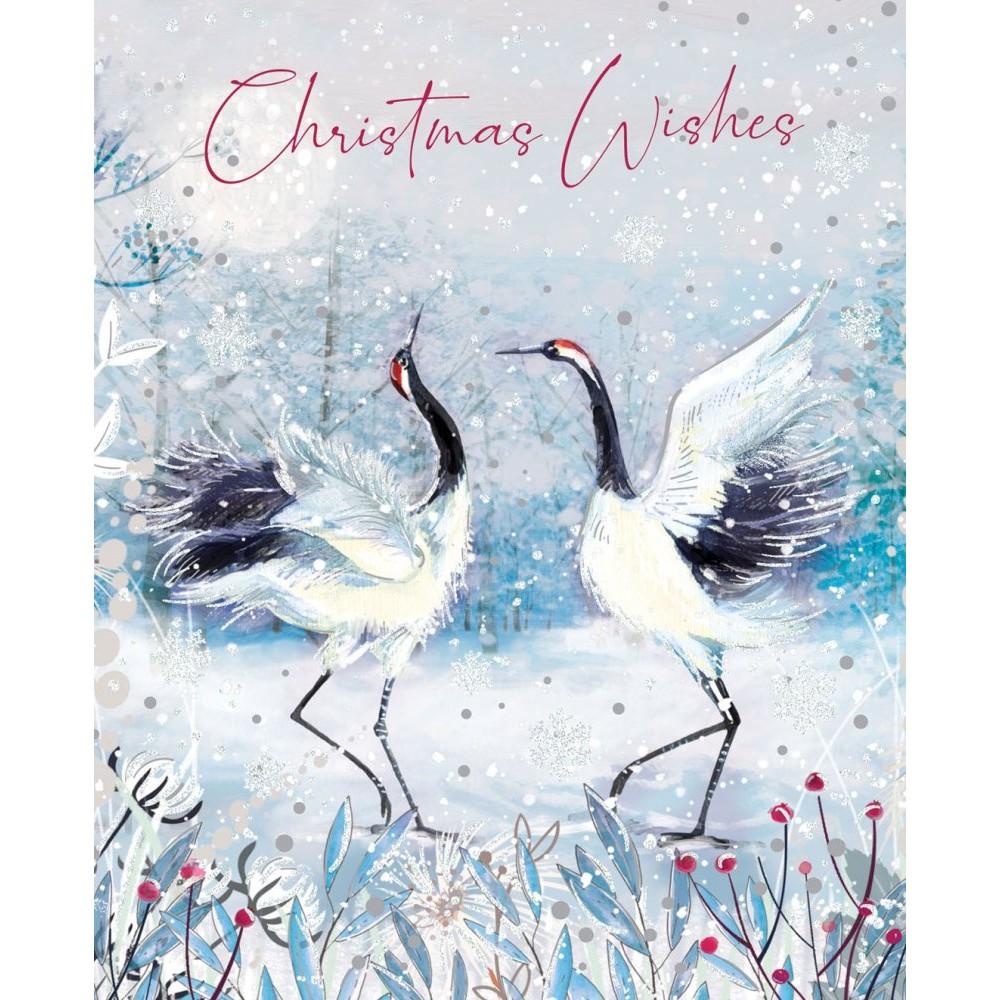 Out of the blue Majestic Christmas Card (Pack of 24)