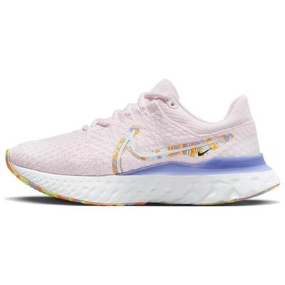 Женские кроссовки React Infinity Run Flyknit Светло-розовые Пурпурные DO9477-600
