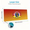 East Bengal FC Color Mouse Pad Large Gaming Table Cushion Non-slip Laptop Tablet Big Mousepad XXL Mat Mini PC Playmat With Lock edge
