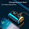 F9-5C True Wireless Stereo LED Digital Display Bluetooth-compatible 5.0 Wireless Earphones Sports Earbuds