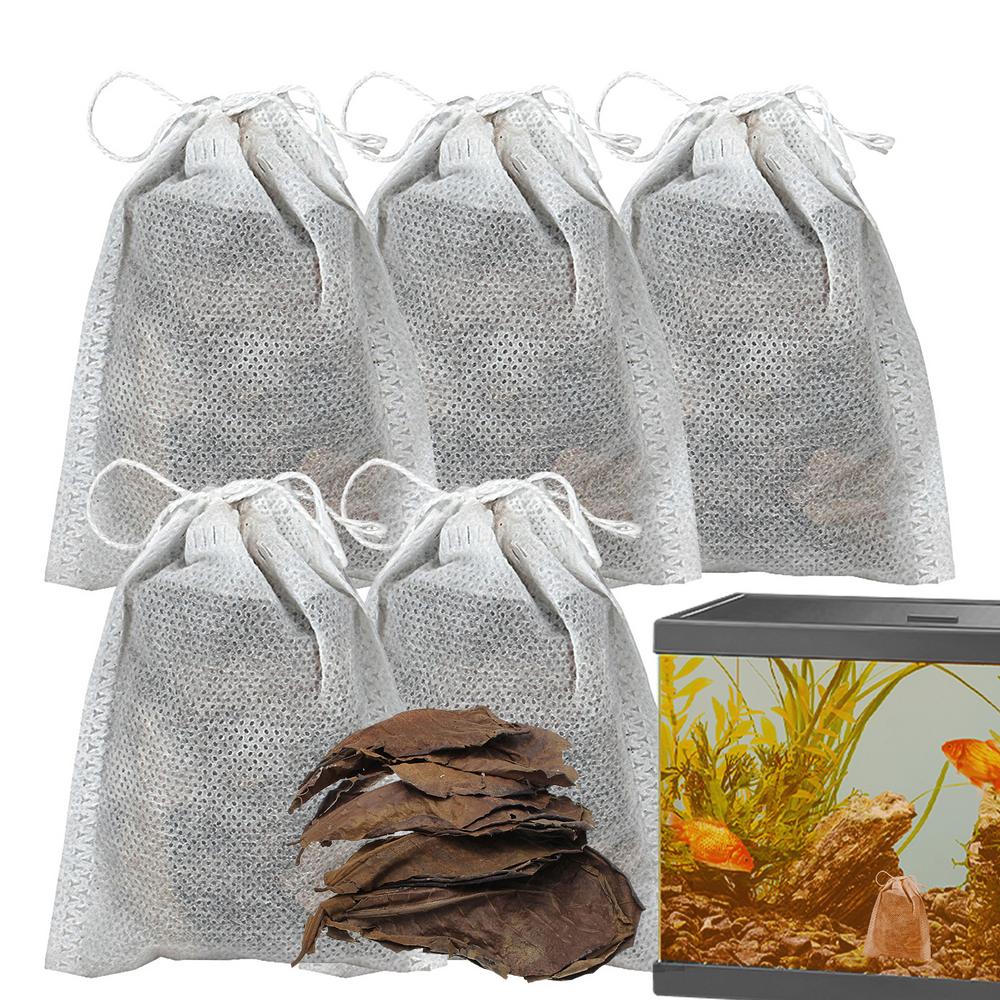 Aquarium Almond Leaves Betta Water Conditioner Shrimp Tank Accessories For Creating Natural Habitat Improves Immunity Better