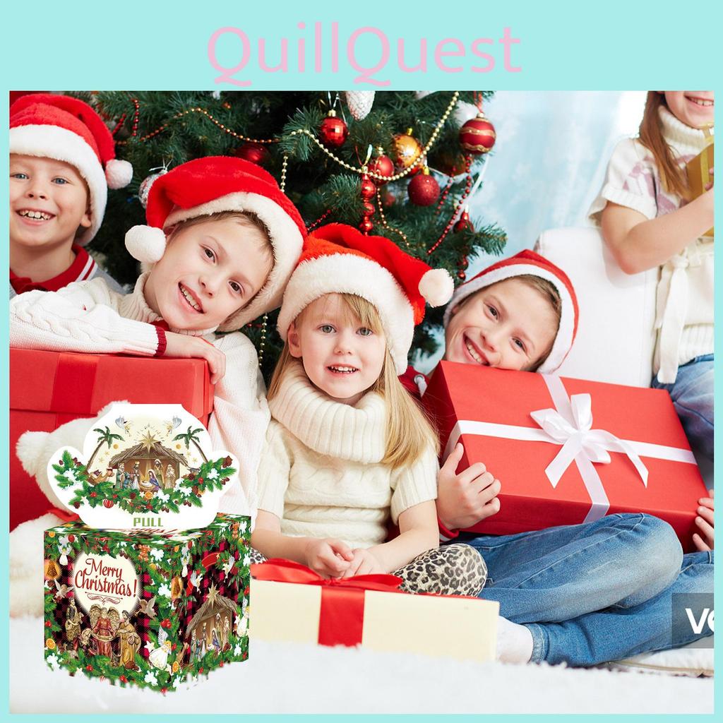 Тема Иисус Рождественская Вечеринка Подарочная Коробка Вложение для Денег С Материалом Картон