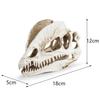 Resin Dinosaur Skeleton Aquarium Decoration Dinosaur Skull Skeleton Ornament Fish Tank Terrarium Decor Halloween Decoration