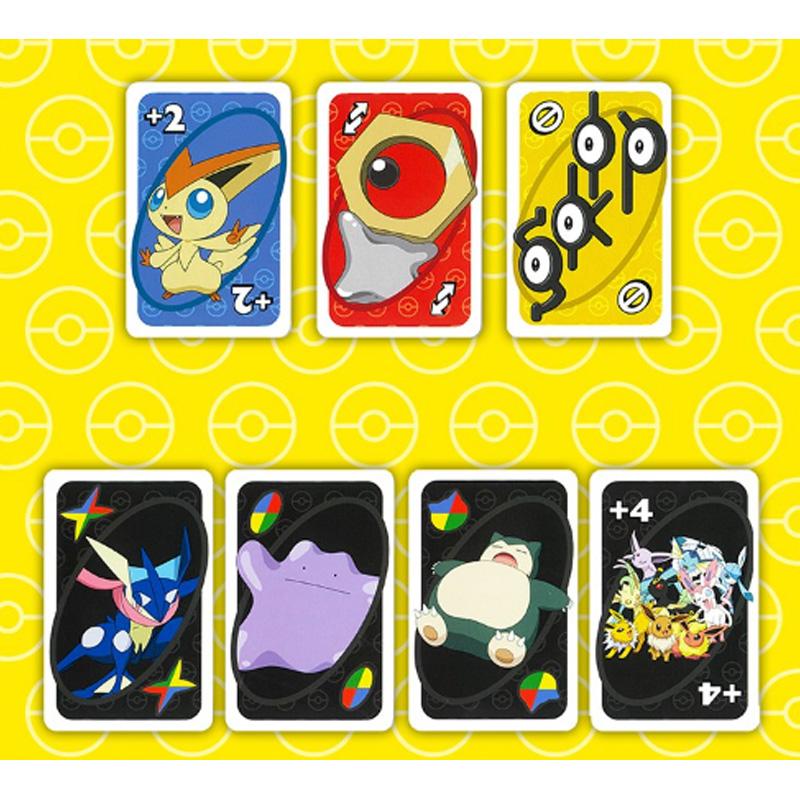 Настольная игра PoKéMoN UNO со специальными правилами