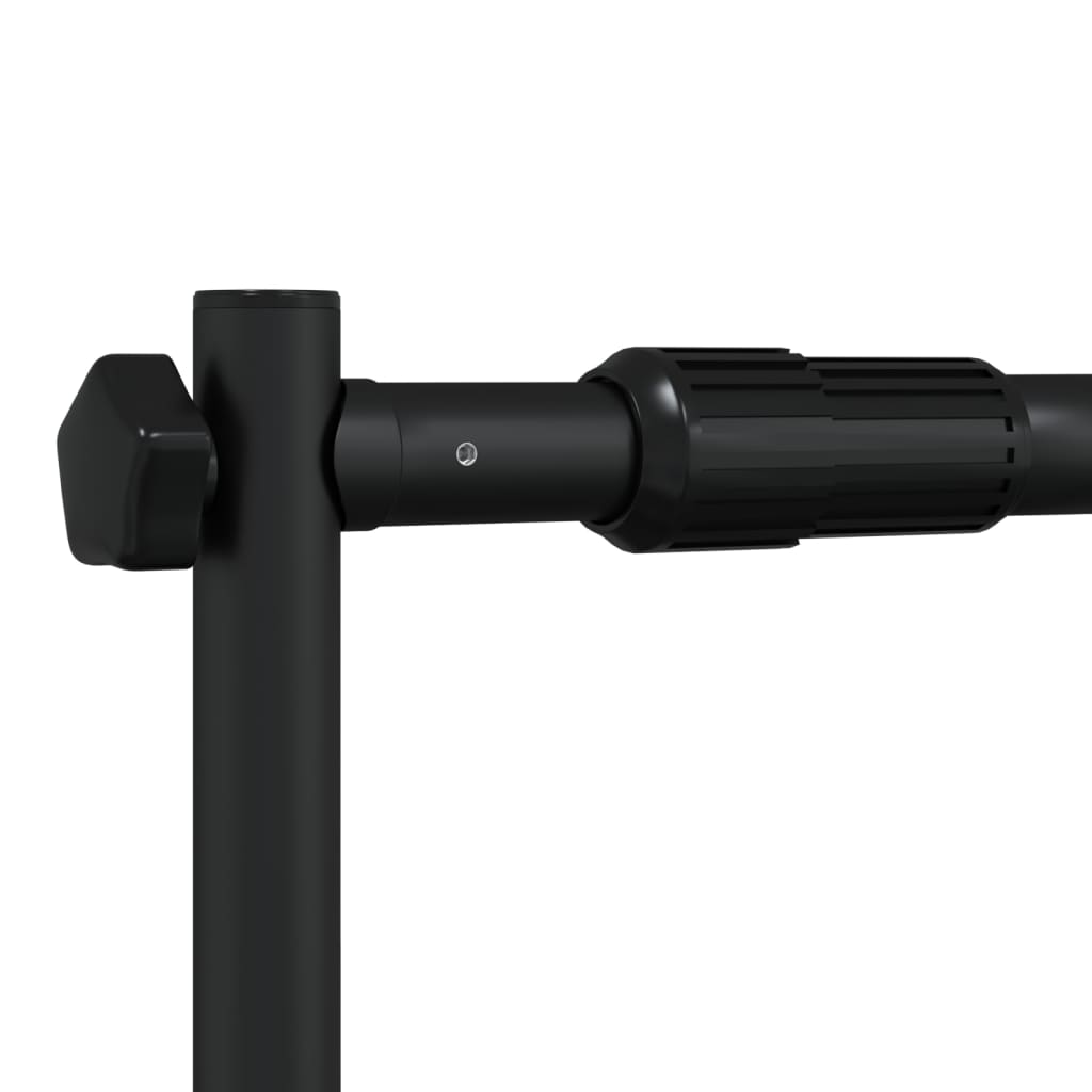 Background Stand Black 254 x 243 cm Steel
