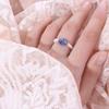 Sweet Personality Korean Retro Girls Pearl Ring Finger Rings Natural Stone Fashion Jewelry