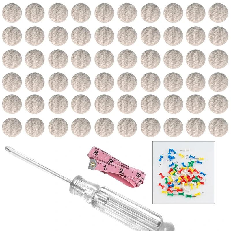 60 шт. Крепежи для обивки крыши автомобиля Пряжка для ремонта отваливающейся ткани крыши Провисающая фиксирующая пряжка Автомобильный интерьер Потолок Фланель