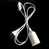 EU US Plug 1.8m шнур питания кабели E27 основание лампы держатель с выключателем провод для подвесных светодиодных лампочек приспособление подвесной светильник гнездо