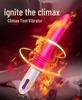 Cannon Machine 3-Speed USB Rechargeable 10-Frequency 45mm Telescopic Vibration Stimulator