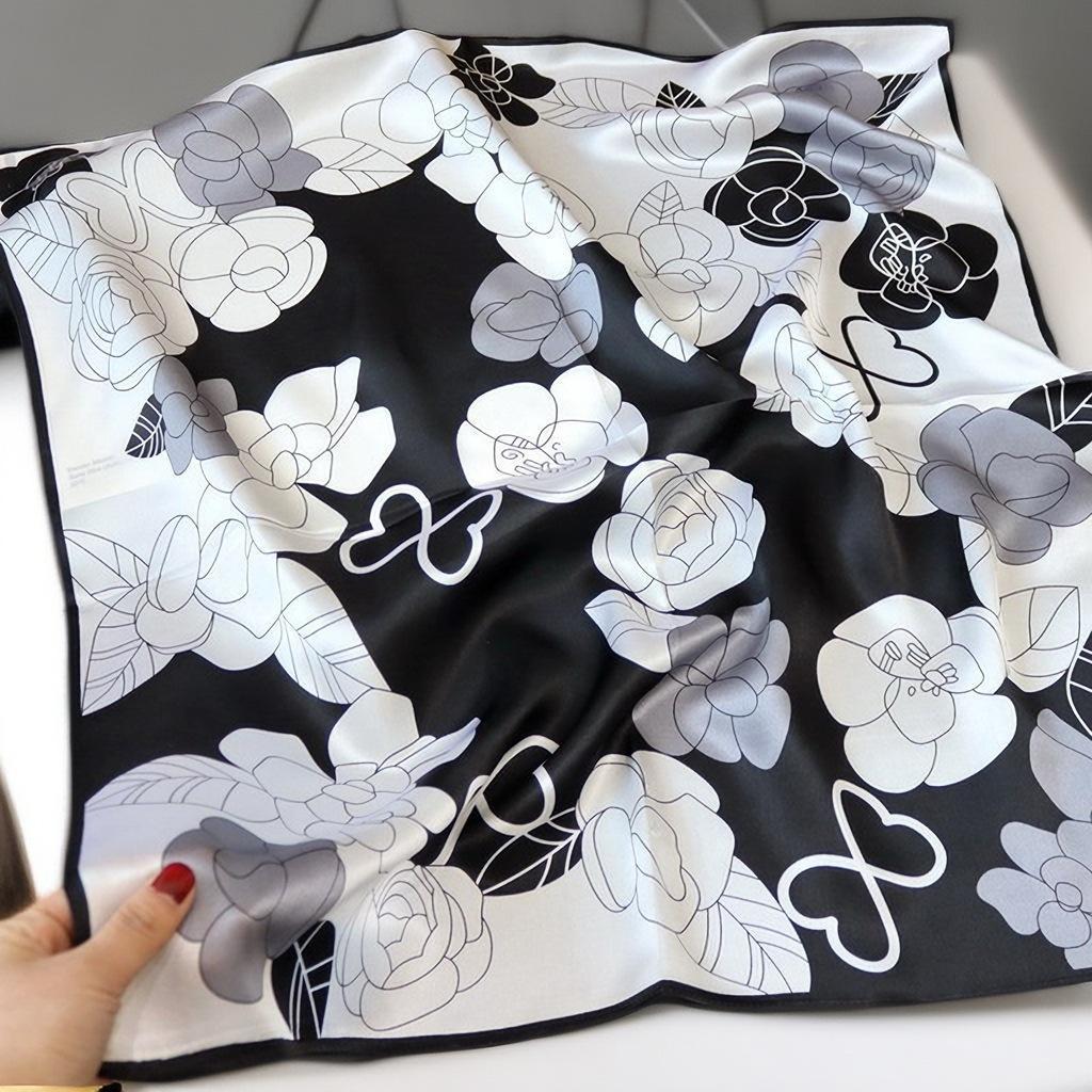 Professional Scarf Women's Spring and Summer Scarf Printed Scarf