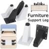 4Pcs Strong Black White Home Cabinet Holder Foot Furniture Feet Table Support Sofa Legs