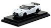 Oversteer NISSAN NISMO Brilliant White Pearl Finished Product 1/64 GT-R (2014)